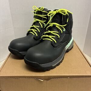 NEW ACE Workboots Rainier 9.5 Women's 6 Inch - Nano Composite Toe CHAR/MINT